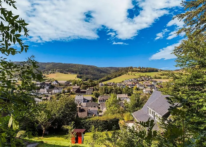 Апартаменты Ruhiges In Schwalefeld Mit Garten Виллинген